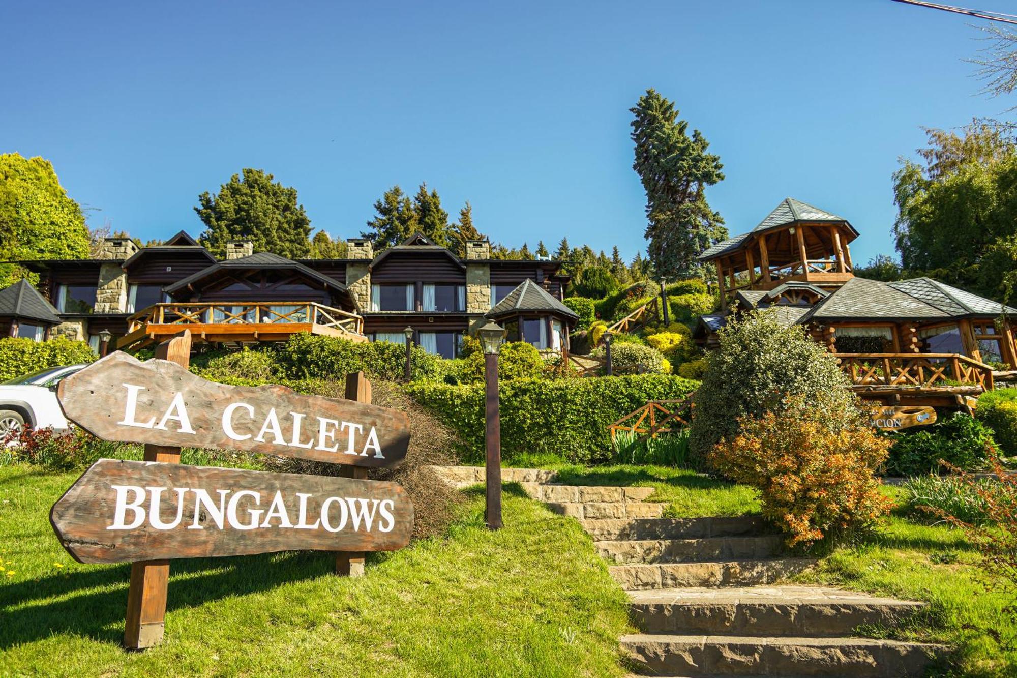 La Caleta Bungalows San Carlos de Bariloche Eksteriør bilde
